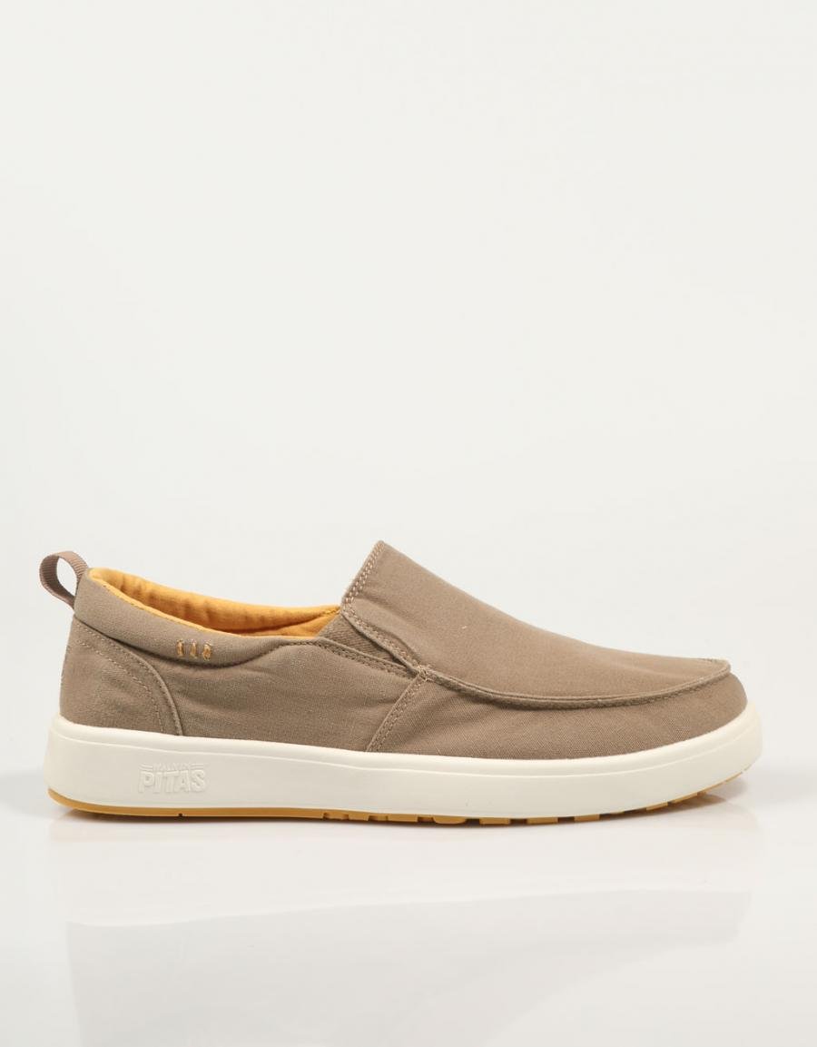 ZAPATOS WALKIN PITAS ISCHIA en color Beige