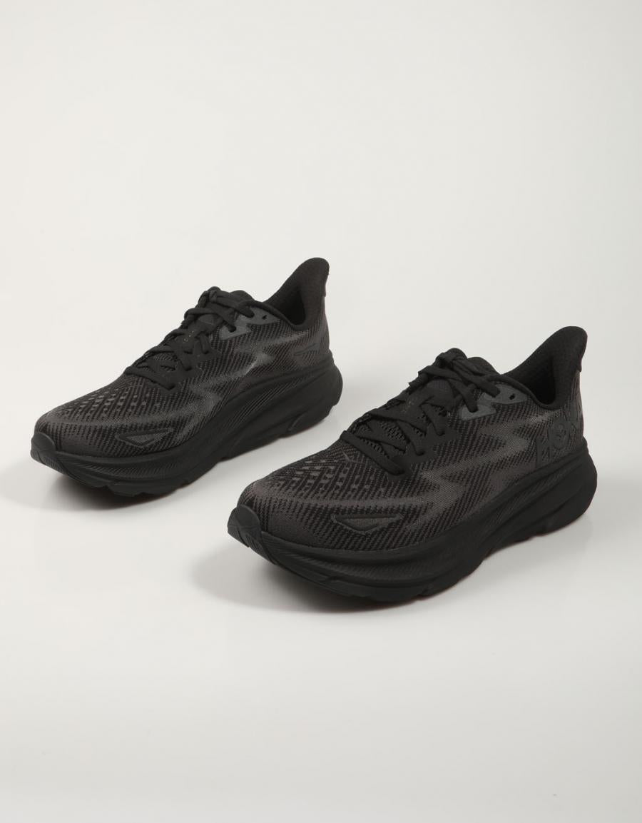 ZAPATILLAS HOKA CLIFTON 9 en color Negro