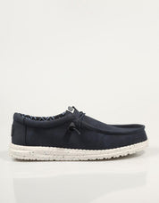 ZAPATOS DUDE WALLY CANVAS en color Azul marino