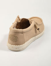 ZAPATOS SPORT DUDE WALLY CANVAS en color Beige