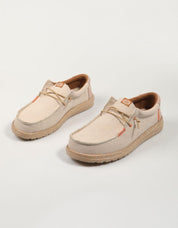 ZAPATOS SPORT DUDE WALLY COASTLINE JUTE en color Beige