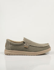 ZAPATOS SPORT DUDE MIKKA BRAIDED en color Kaki