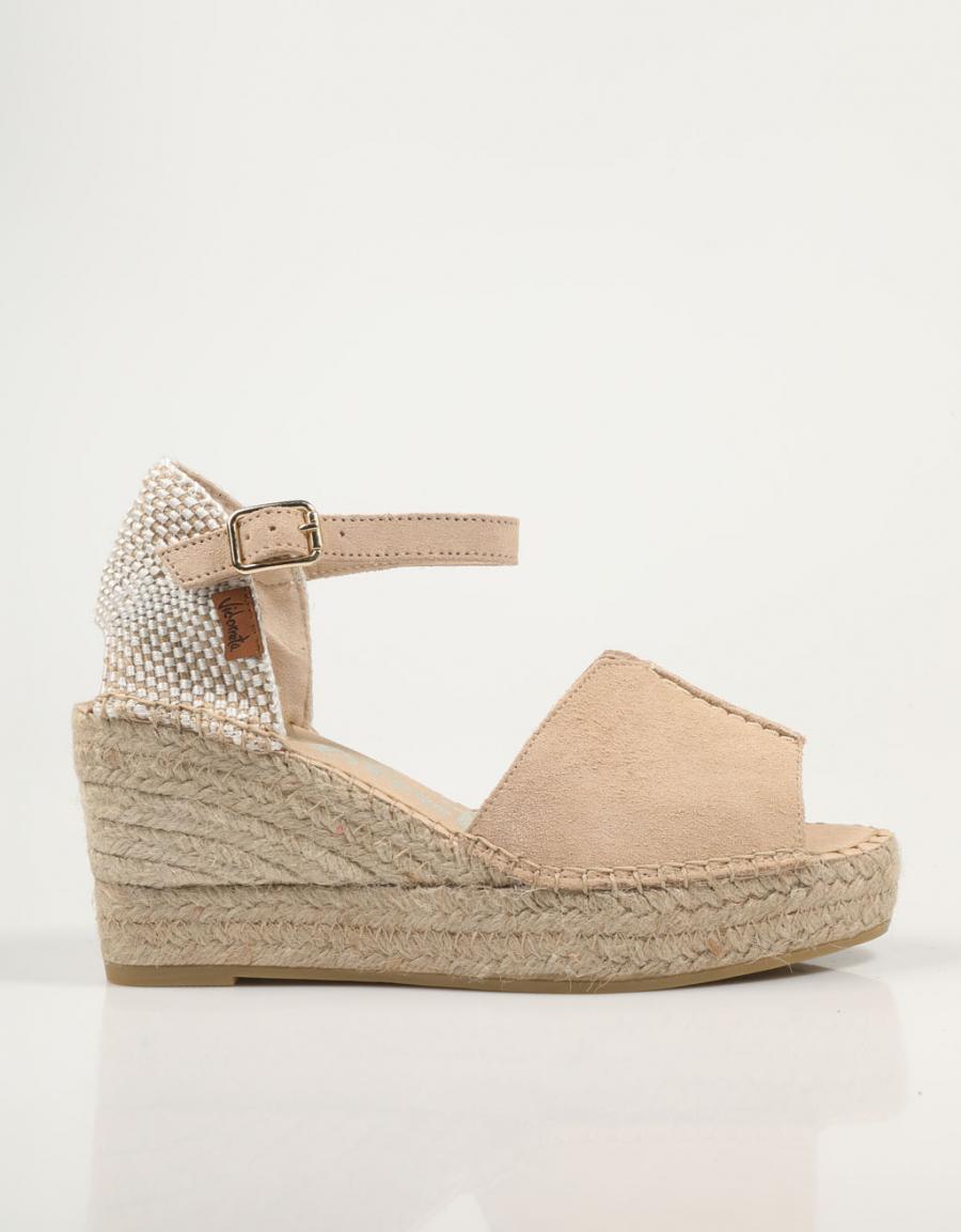 SANDALIAS VIDORRETA 35800 en color Taupe