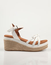 SANDALIAS POPA TAMPA MANCHESTER en color Blanco