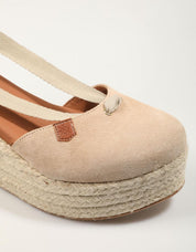 Sandali popa muri serraje in beige