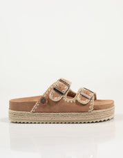 SANDALIAS REFRESH 171950 en color Cuero