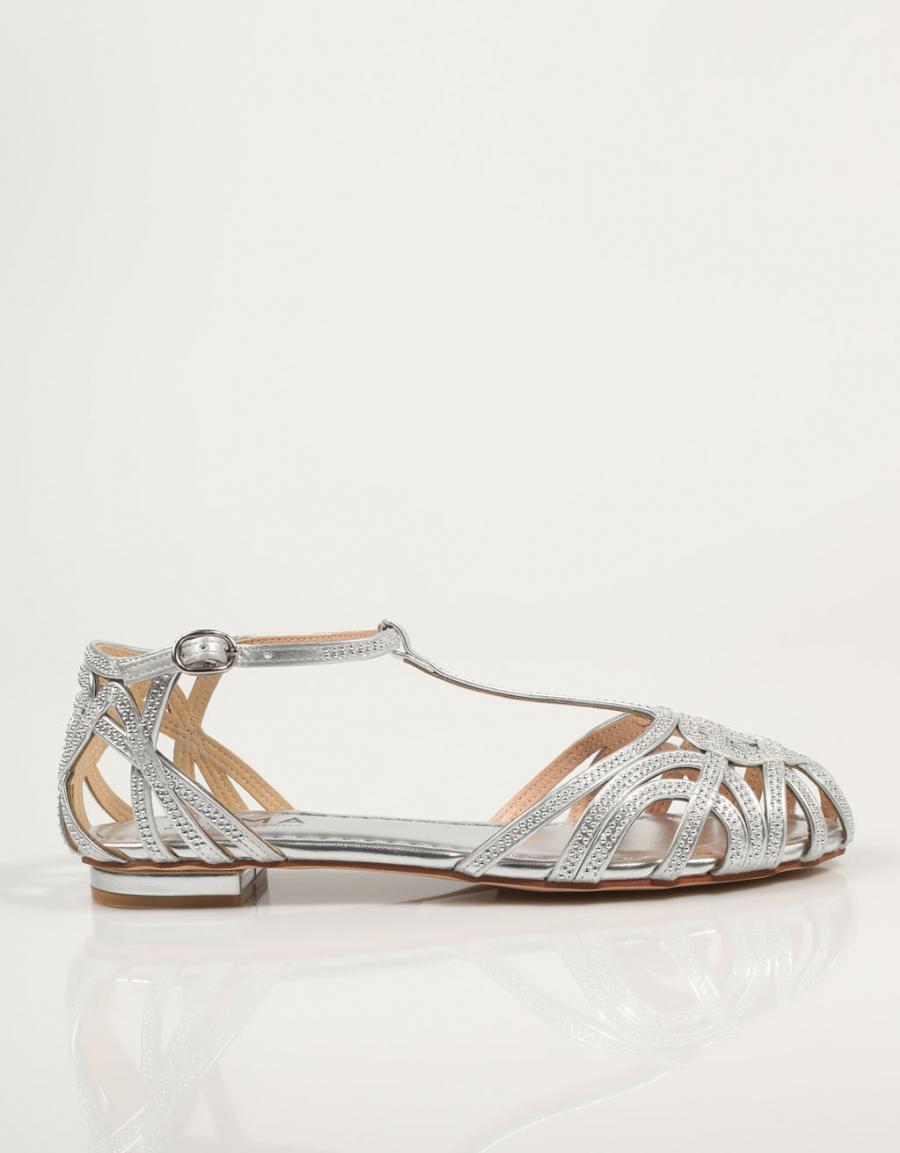 SANDALIAS ALMA BLUE 2008 en color Plata