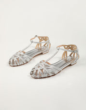 SANDALIAS ALMA BLUE 2008 en color Plata