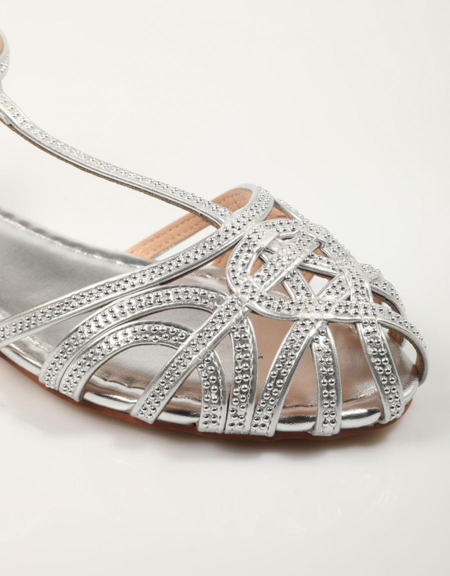 SANDALIAS ALMA BLUE 2008 en color Plata