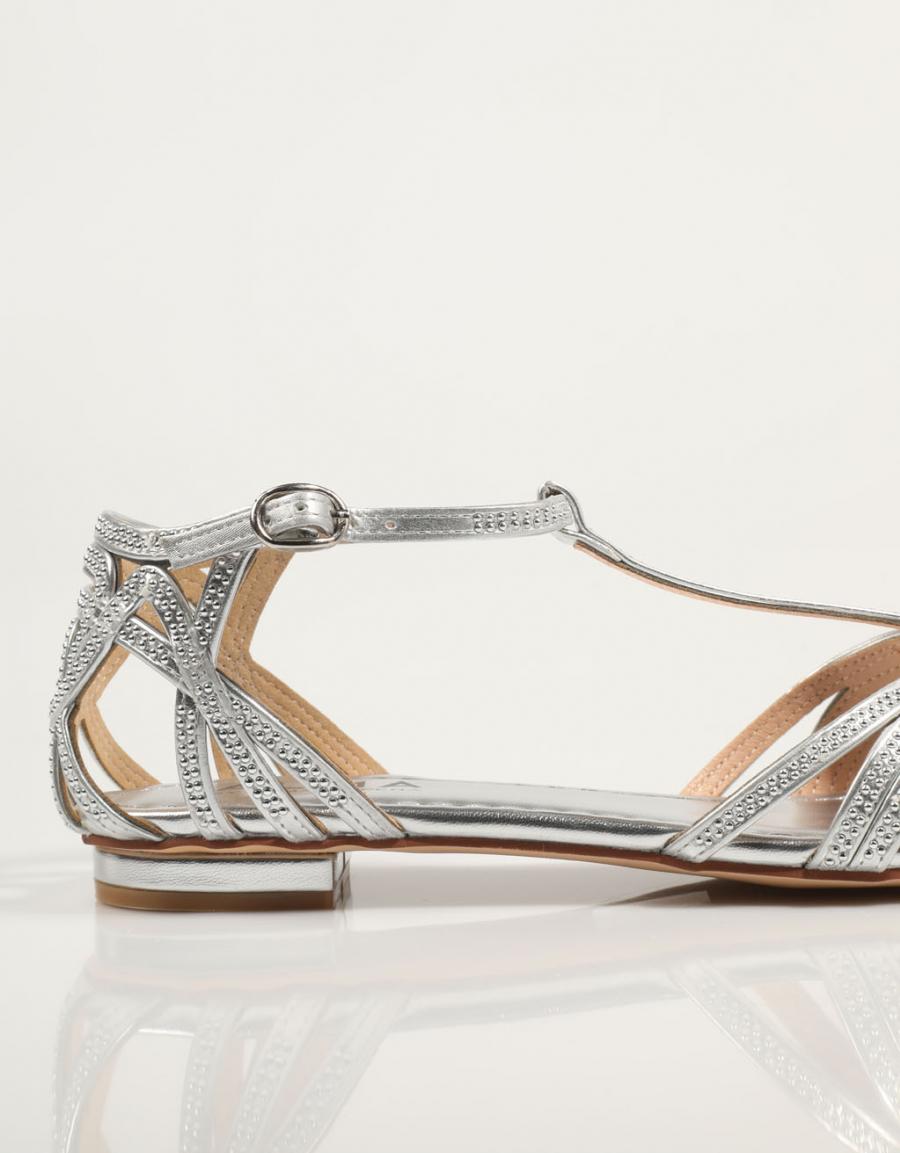 SANDALIAS ALMA BLUE 2008 en color Plata