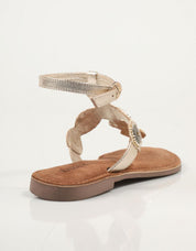 SANDALIAS LAZAMANI LA75452 en color Hielo