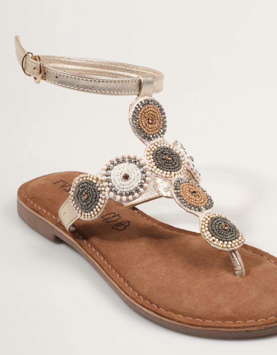 SANDALIAS LAZAMANI LA75452 en color Hielo