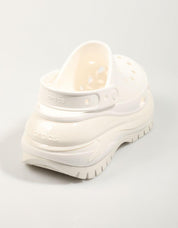 Verstopft CROCS 207988 Klassischer Mega Crush Clog en an Farbe Beige