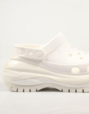 Verstopft CROCS 207988 Klassischer Mega Crush Clog en an Farbe Beige