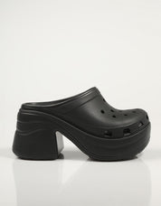 ZUECOS CROCS 208547 SIREN CLOG en color Negro