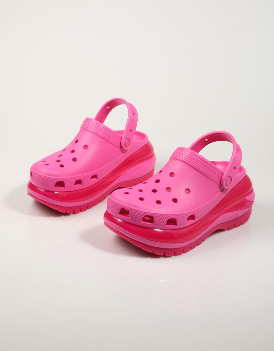 Tamancos CROCS 2027988 MEGA CLASS CLASS CLOG EM COLOR FUXIA
