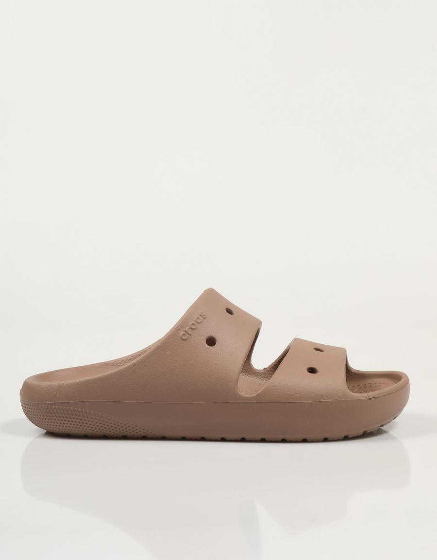 Zuecos Crocs 209403 Klassische Sandale V2 en Farbe Taupe