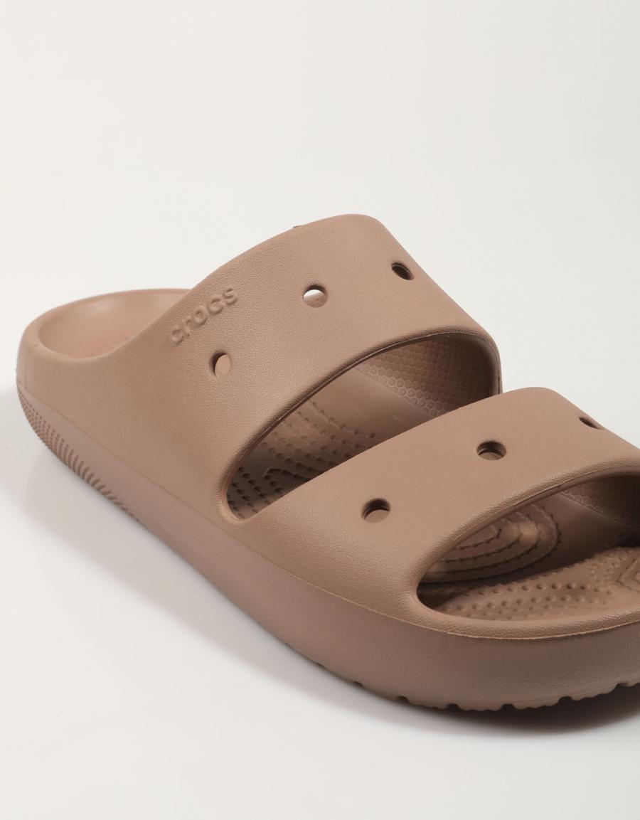 Zuecos Crocs 209403 Classic Sandal V2 en Color Taupe