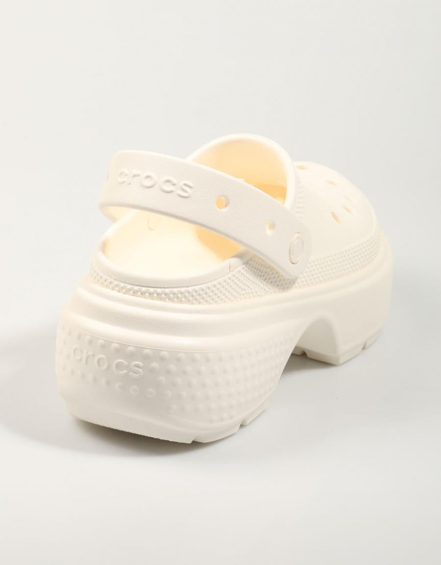 ZUECOS CROCS 209347 STOMP CLOG en color Hielo