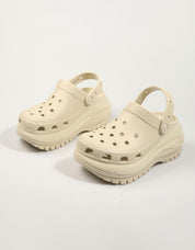 ZUECOS CROCS 207988 CLASSIC MEGA CRUSH CLOG en color Hielo