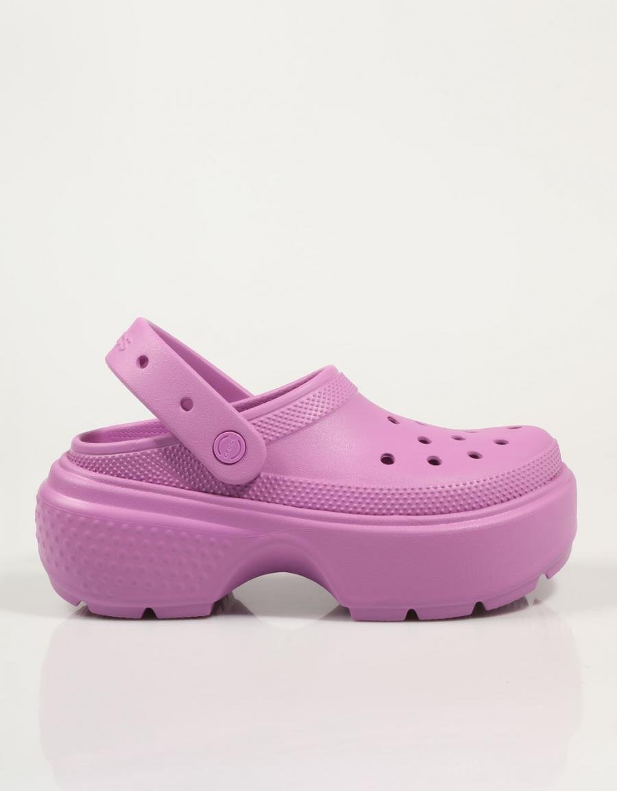 Crocs Stomp Clog Flocs in lila Farbe