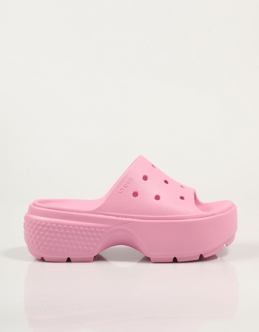 Crocs stampfen Schleifflocken in Pink