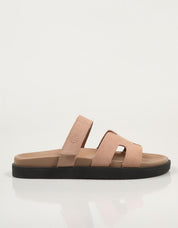 Sandalias yono brena 125 en couleur taupe