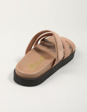 Sandalias yono brena 125 en couleur taupe