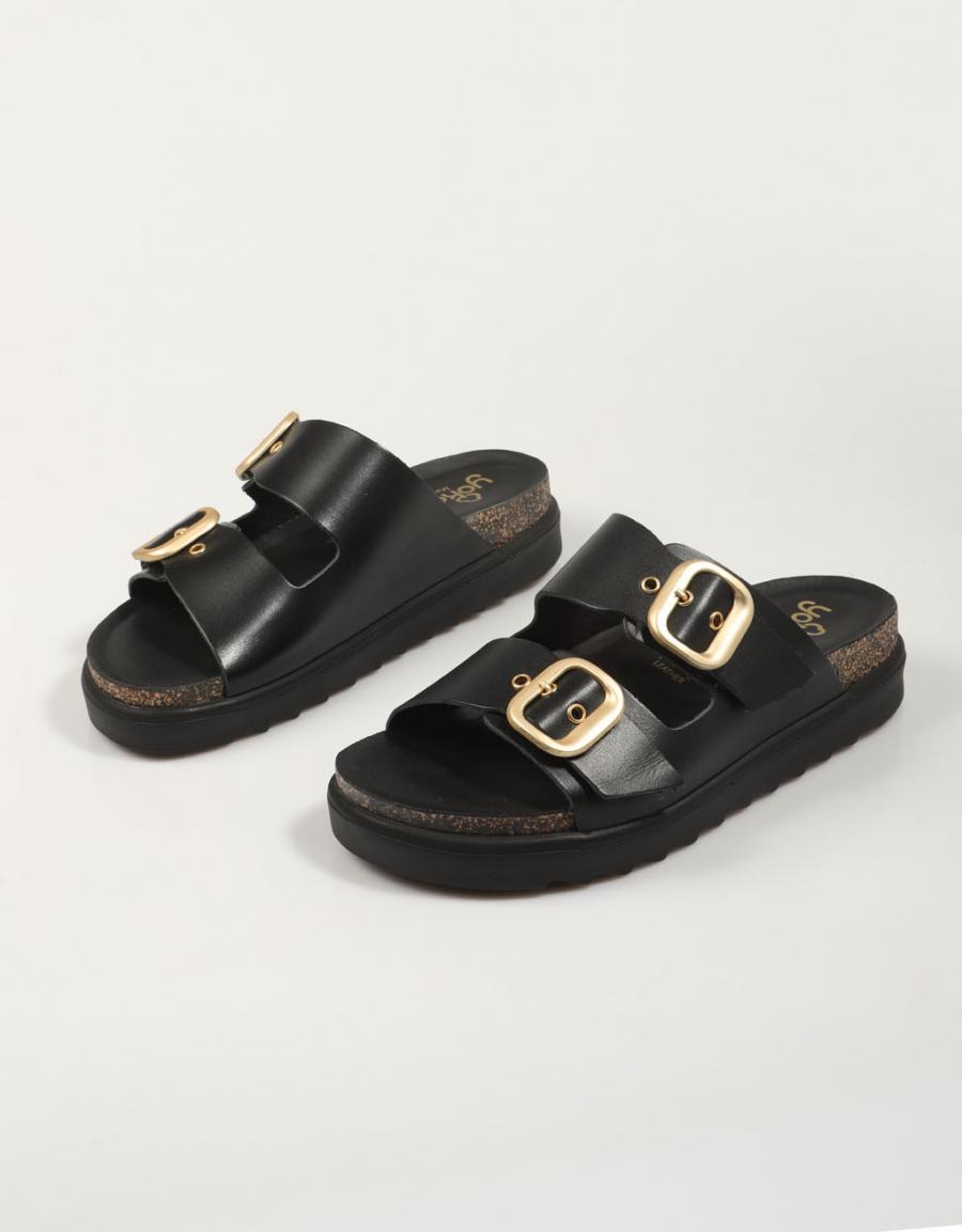 Sandales Yokono Túnez 130 en noir