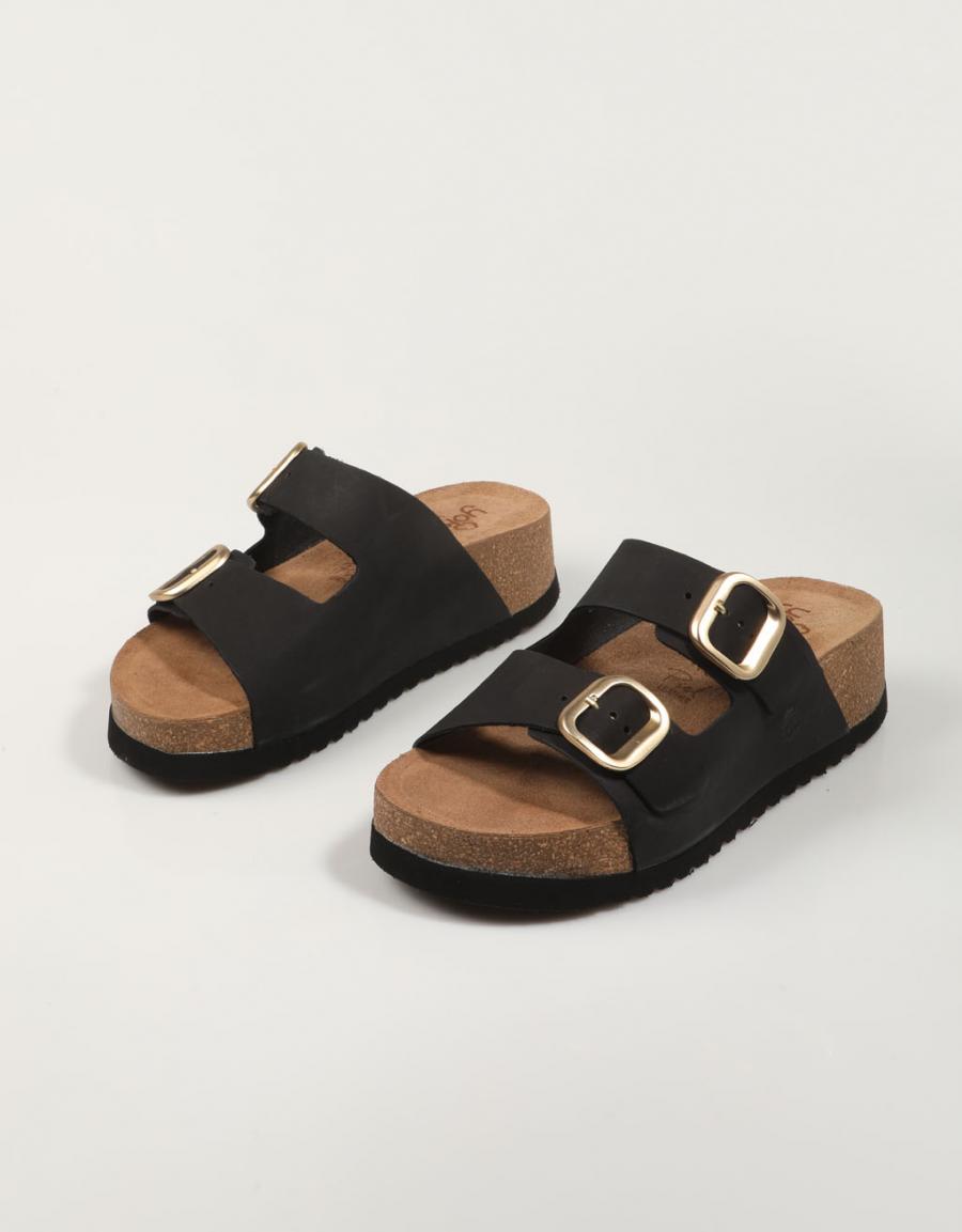 Sandales Yokono Velez 003 en couleur noire
