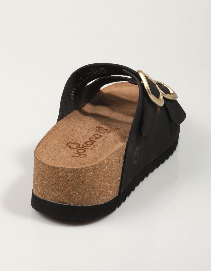 Sandales Yokono Velez 003 en couleur noire