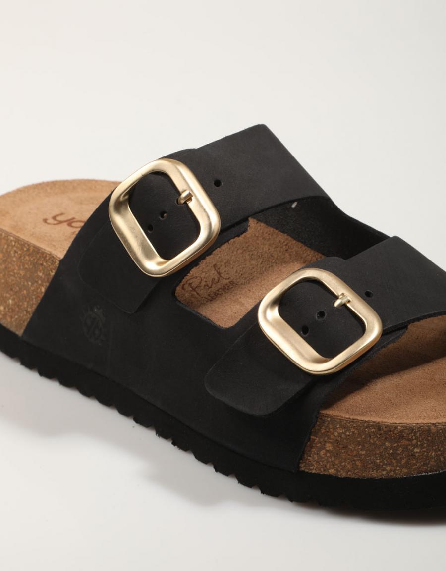 Sandales Yokono Velez 003 en couleur noire