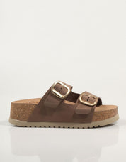 SANDALIAS YOKONO VELEZ 003 en color Taupe