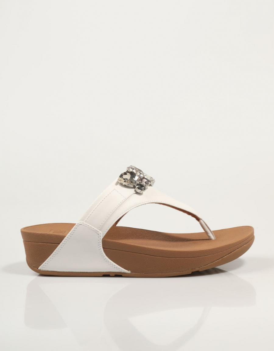 SANDIAS FITFLOP W LULUY YOUR DELUXE LETHERTER TO and color Blanco
