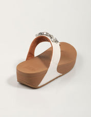 SANDIAS FITFLOP W LULUY YOUR DELUXE LETHERTER TO and color Blanco