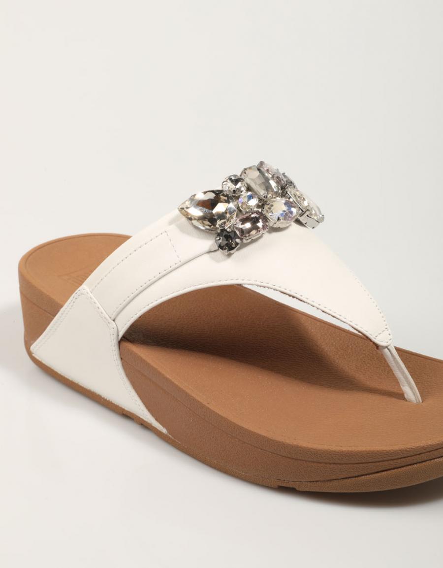 SANDIAS FITFLOP W LULUY YOUR DELUXE LETHERTER TO and color Blanco