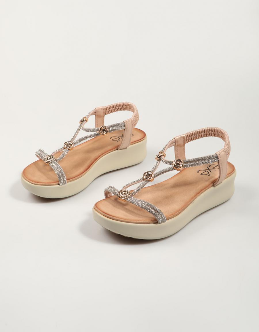 SANDALIAS EXE BZX33170-002 en color Rosa
