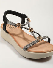 SANDALIAS EXE BZX33170-002 en color Negro