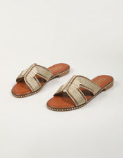 SANDALIAS EXE P3376-6 en color Oro