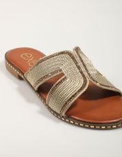 SANDALIAS EXE P3376-6 en color Oro
