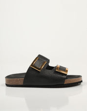 SANDALIAS REBECCA HOPE 3CMARIOLA en color Negro