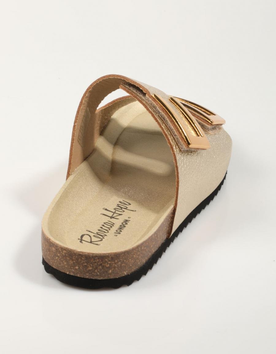 SANDALIAS REBECCA HOPE 3CMARIOLA en color Platino