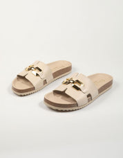 SANDALIAS REBECCA HOPE 1L-LLIRIA en color Beige