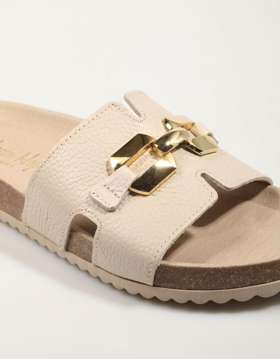 SANDALIAS REBECCA HOPE 1L-LLIRIA en color Beige
