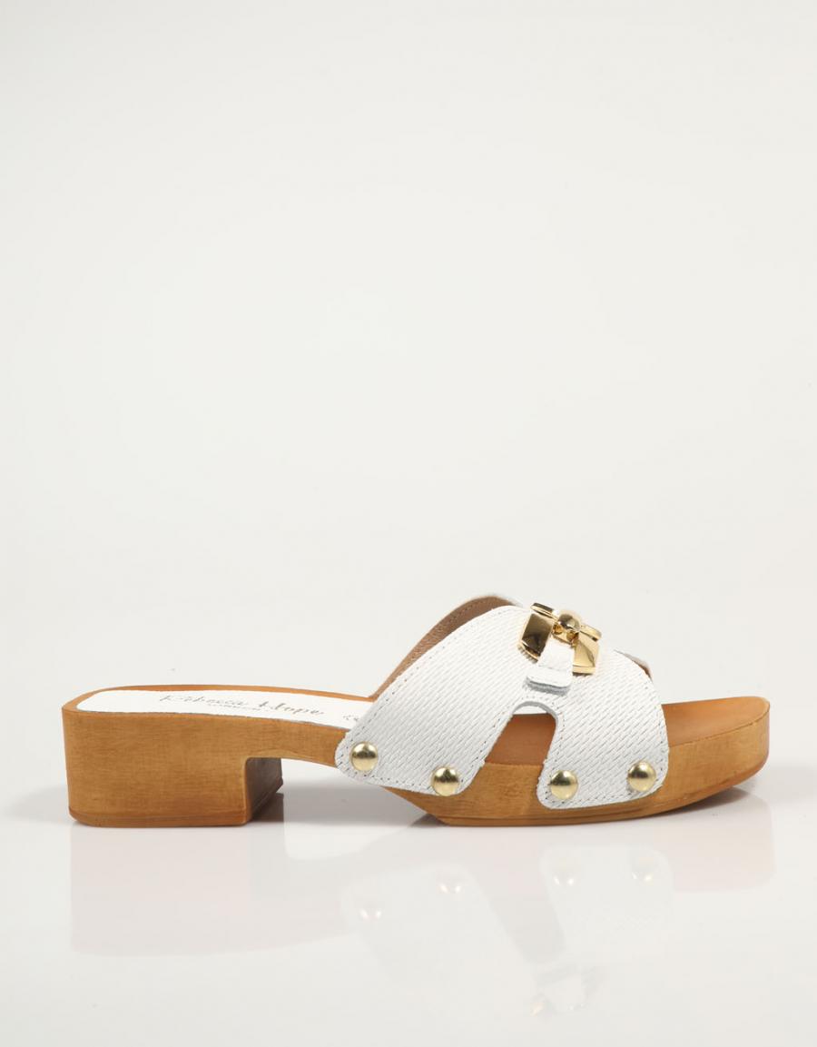 SANDALIAS REBECCA HOPE 11C-GRAZIA en color Blanco
