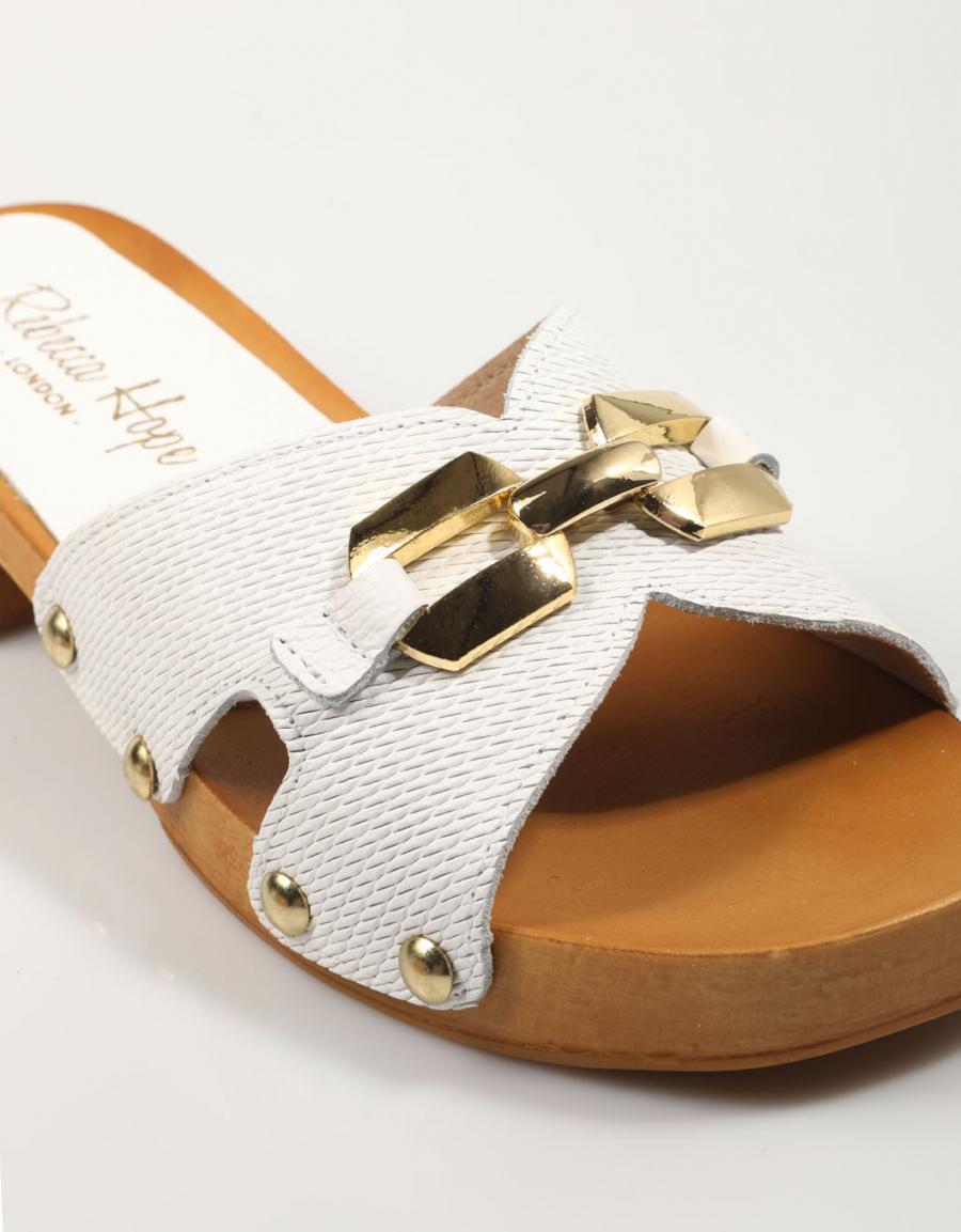 SANDALIAS REBECCA HOPE 11C-GRAZIA en color Blanco
