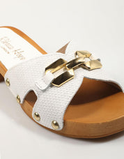 SANDALIAS REBECCA HOPE 11C-GRAZIA en color Blanco
