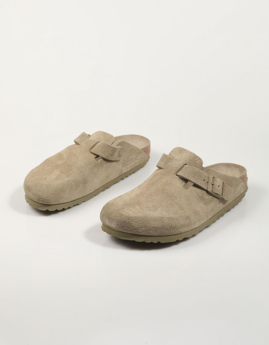 ZUECOS BIRKENSTOCK BOSTON SFB EN COLOR KAKI