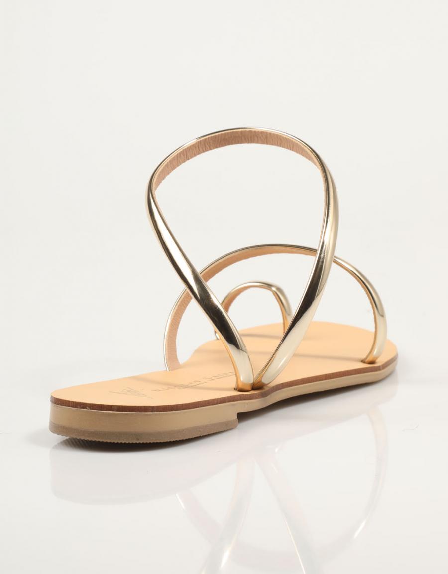 SANDALIAS NICOLAS LAINAS 963 T en color Platino