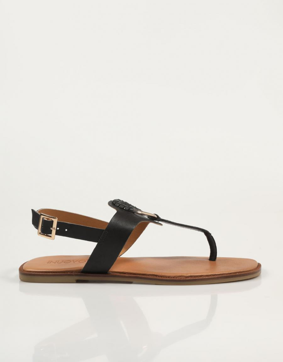 SANDALIAS INUOVO 981D65 en color Negro